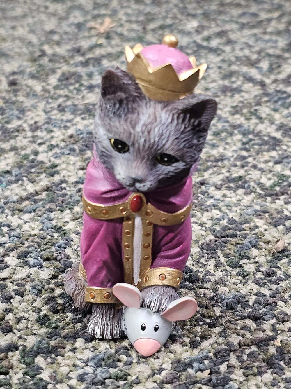 Hawthorne Village King Catnipmouse Nativity Figurine